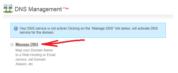 Finding DNS management